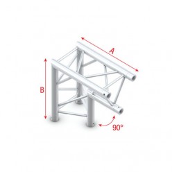 Milos FT30007 Pro-30 Triangle F Truss - Corner apex down